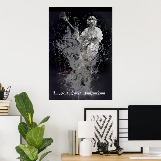 lacrosse poster (Thuiskantoor)
