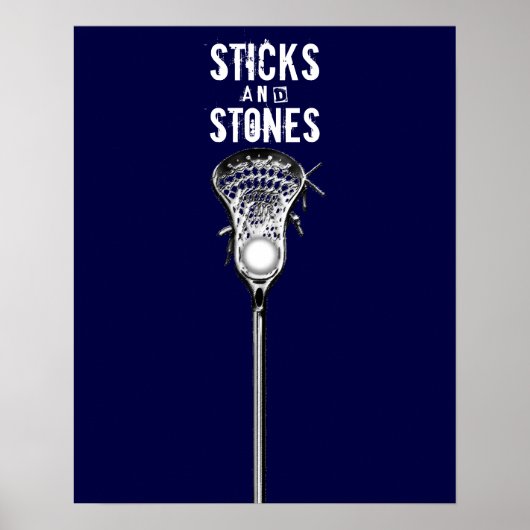 Lacrosse Poster (Voorkant)