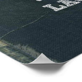 Lacrosse Poster met Attitude! (Hoek)