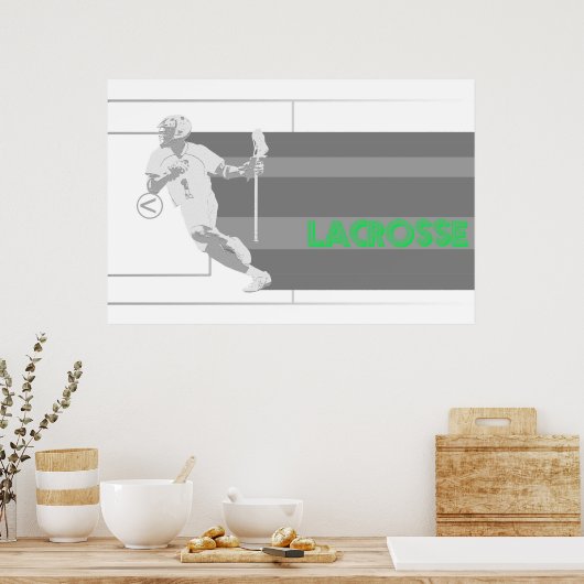  lacrosse poster met volledige velgstripe (Keuken)