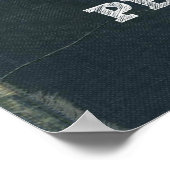 Lacrosse Poster voor doorzettingsvermogen! (Hoek)