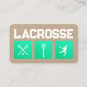 Lacrosse Professional Visitekaartje (Voorkant)