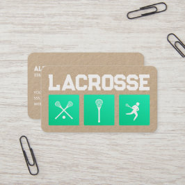 Lacrosse Professional Visitekaartje