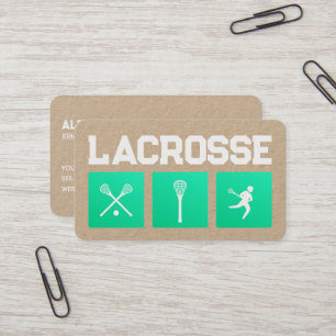 Lacrosse Professional Visitekaartje