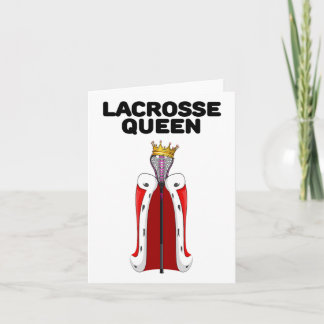 Lacrosse Queen Vrouwen Lacrosse Shirt Meisjes Lacr Kaart