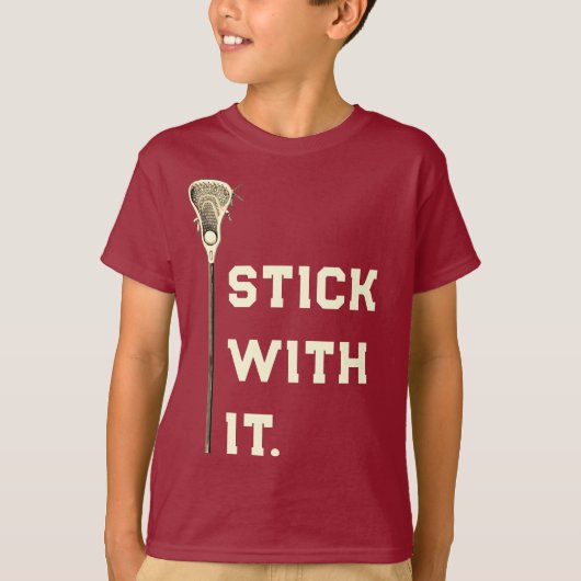 Lacrosse Quote T-shirt (Voorkant)