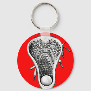 Lacrosse Red Team Sleutelhanger