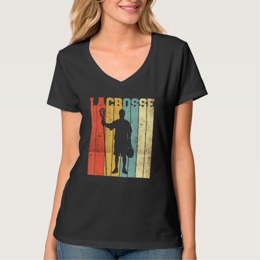 Lacrosse Retro 1 T-shirt (Voorkant)