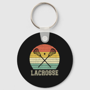 Lacrosse Retro Lacrosse Stick Sun Gifts Sleutelhanger