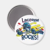 Lacrosse Rocks LaX Gear Magneet (Voorkant / Achterkant)
