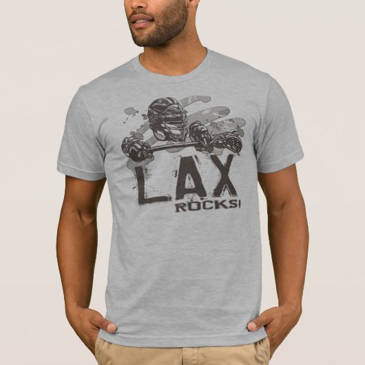 Lacrosse Rocks T-shirt (Voorkant)