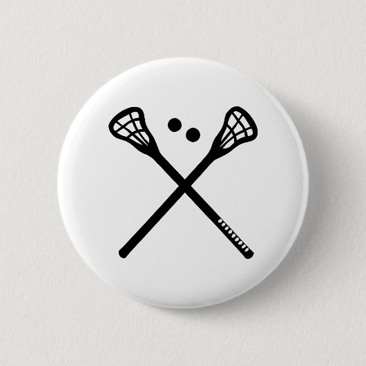 Lacrosse Ronde Button 5,7 Cm (Voorkant)