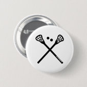 Lacrosse Ronde Button 5,7 Cm (Voorkant /achterkant)