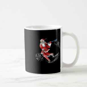 Lacrosse Santa Christmas Cool Lax Sport Ugly X-mas Koffiemok