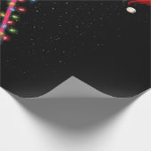 Lacrosse Santa Hat Kerstmis Sport Cadeaupapier (Hoek)