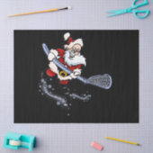 Lacrosse Santa kerstkool Lax Sport Ugly X-Mas Tissuepapier (Craft)
