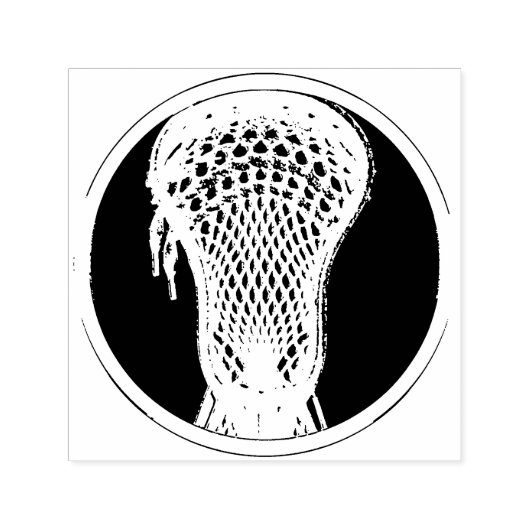 Lacrosse Self-inking Stamp Zelfinktende Stempel (Design)