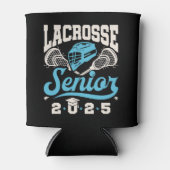 Lacrosse Senior Klasse van het Afstuderen 2025 Blikjeskoeler (Voorkant)