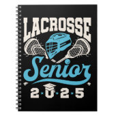 Lacrosse Senior Klasse van het Afstuderen 2025 Notitieboek (Voorkant)