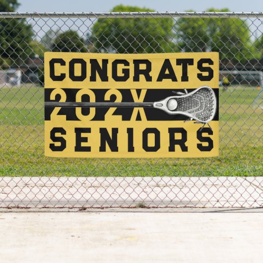 Lacrosse Senior Night Gold Spandoek (Insitu)