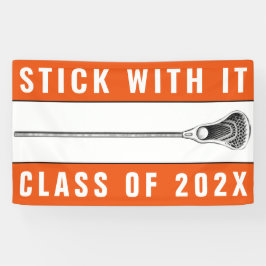 Lacrosse Senior Night Oranje Spandoek