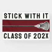 Lacrosse Senior Night Spandoek (Horizontaal)