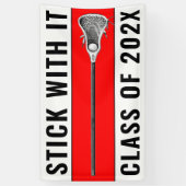 Lacrosse Senior Night Spandoek (Verticaal)