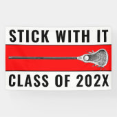 Lacrosse Senior Night Spandoek (Horizontaal)