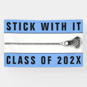 Lacrosse Senior Night Spandoek (Horizontaal)