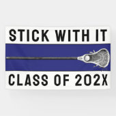 Lacrosse Senior Night Spandoek (Horizontaal)