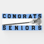 Lacrosse Seniors Light Blue Banner (Horizontaal)
