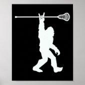 Lacrosse-shirt  Lax Bigfoot Sasquatch Jeugd Poster (Voorkant)