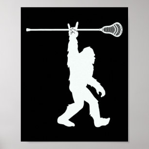 Lacrosse-shirt  Lax Bigfoot Sasquatch Jeugd Poster