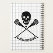 Lacrosse Skull and Sticks Mesh Planner (Achterkant)