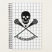 Lacrosse Skull and Sticks Mesh Planner (Voorkant)