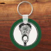 Lacrosse Sleutelhanger (Achterkant)