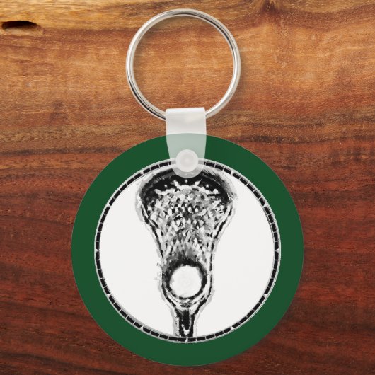 Lacrosse Sleutelhanger (Achterkant)