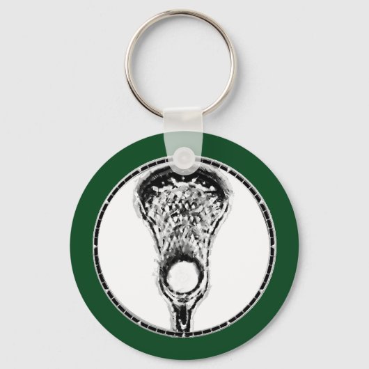 Lacrosse Sleutelhanger (Achterkant)
