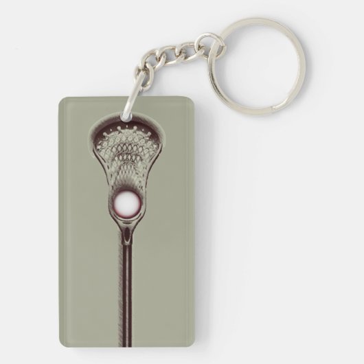 Lacrosse Sleutelhanger (achterkant)