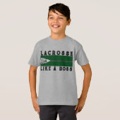 Lacrosse Slogan T-shirt (Voorkant volledig)