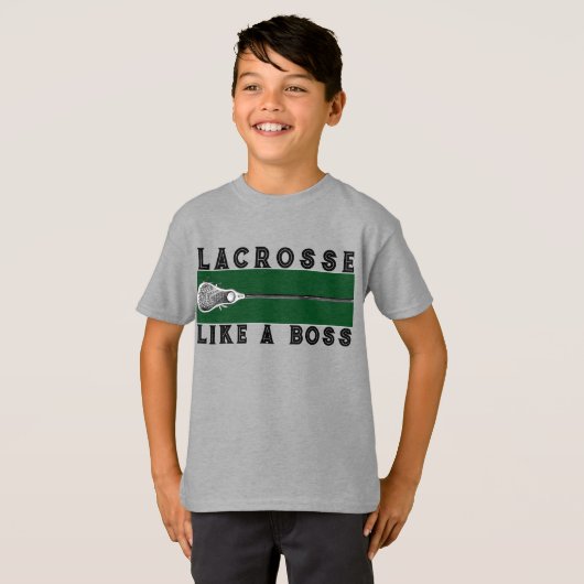 Lacrosse Slogan T-shirt (Voorkant volledig)