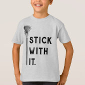 Lacrosse Slogan T-shirt (Voorkant)