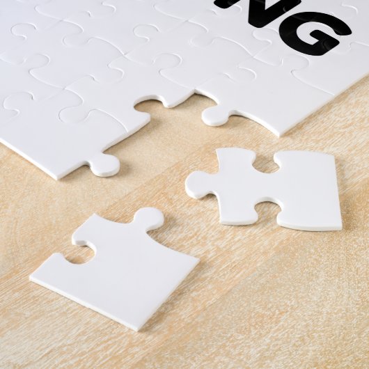 LACROSSE SPELEN OF NIETS LEGPUZZEL (Zijkant)