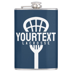 Lacrosse Speler AANGEPASTE TEKST Team Mesh Sport S Heupfles
