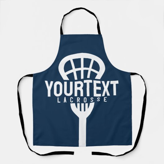 Lacrosse Speler Aangepaste tekst Team Mesh Sport S Schort (Voorkant)