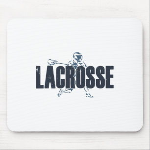 Lacrosse Speler Love Lax Atleet Coach Mannen Teen  Muismat