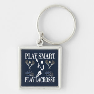 Lacrosse Speler Sporten Sleutelhanger
