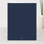 Lacrosse Speler Sportgroet Kaart (Achterkant)