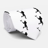 Lacrosse speler stropdas (Opgerold)