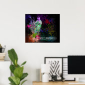 Lacrosse Splatter spread poster (Thuiskantoor)